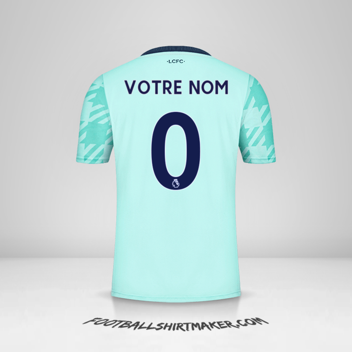 Maillot Leicester City FC 2021/2022 II -  votre nom - 0