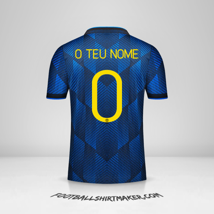 Camisola Manchester United Cup 2021/2022 III -  o teu nome - 0