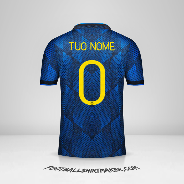 Maglia Manchester United Cup 2021/2022 III -  tuo nome - 0