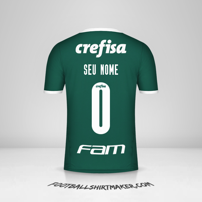 Camisa Palmeiras 2022 -  seu nome - 0