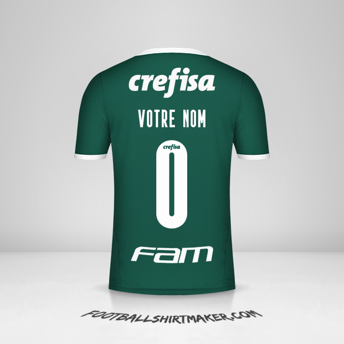 Maillot Palmeiras 2022 -  votre nom - 0