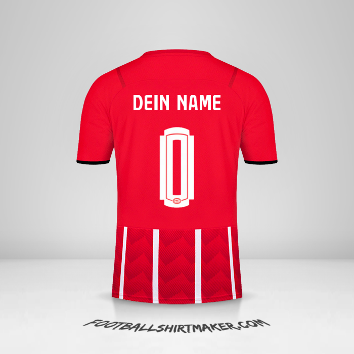 Trikot PSV 2021/2022 UEL -  dein name - 0