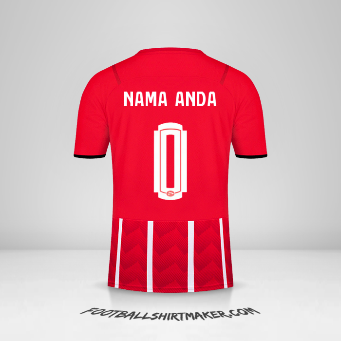 Jersey PSV UEL 2021/2022 -  nama anda - 0