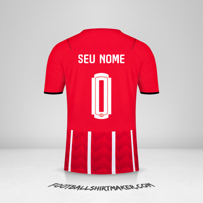 Camisa PSV UEL 2021/2022 -  seu nome - 0