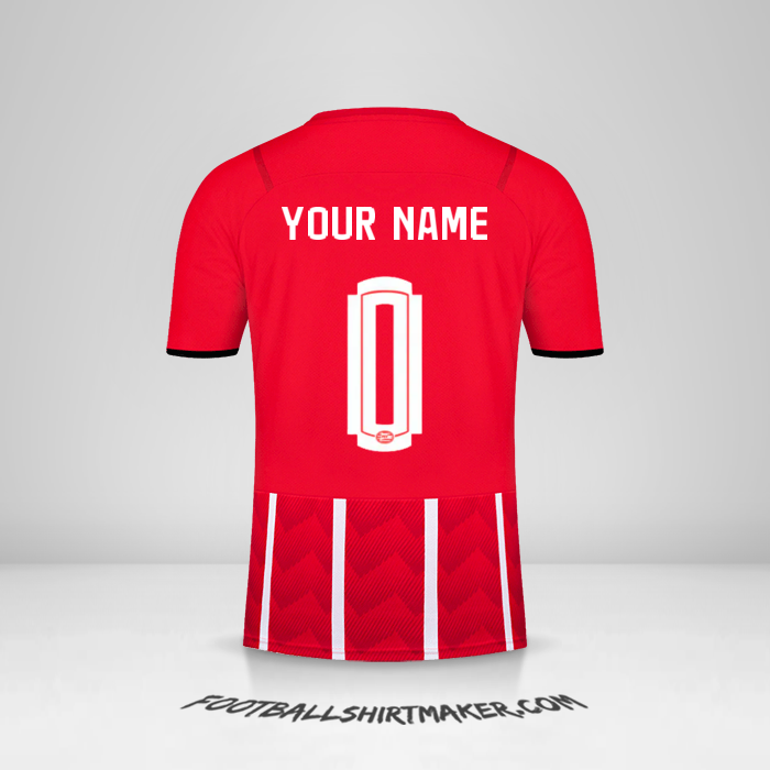Shirt PSV 2021/2022 UEL -  your name - 0