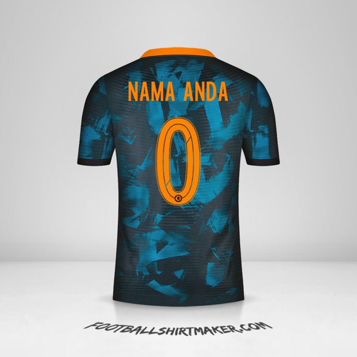 Jersey Chelsea Cup 2021/2022 III -  nama anda - 0