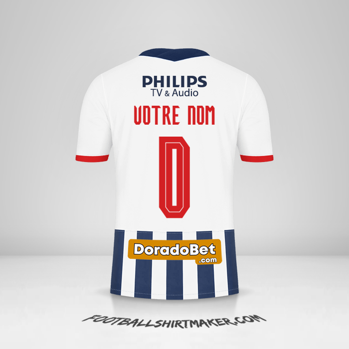 Maillot Club Alianza Lima 2022 -  votre nom - 0