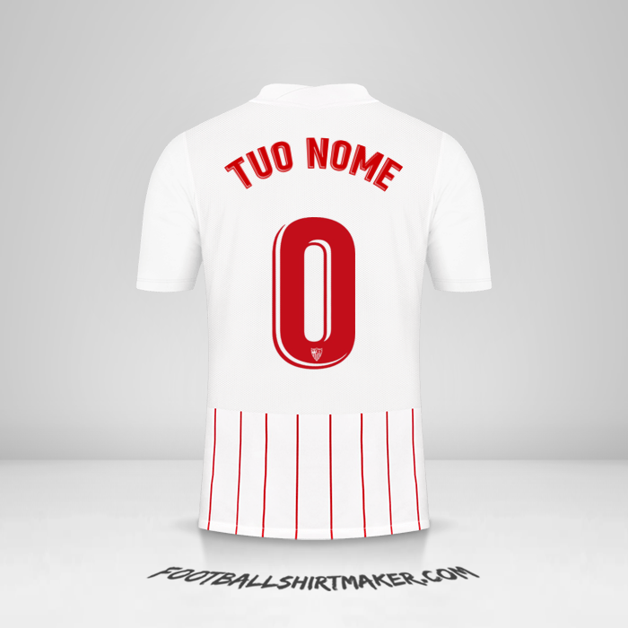 Maglia Sevilla FC 2021/2022 -  tuo nome - 0