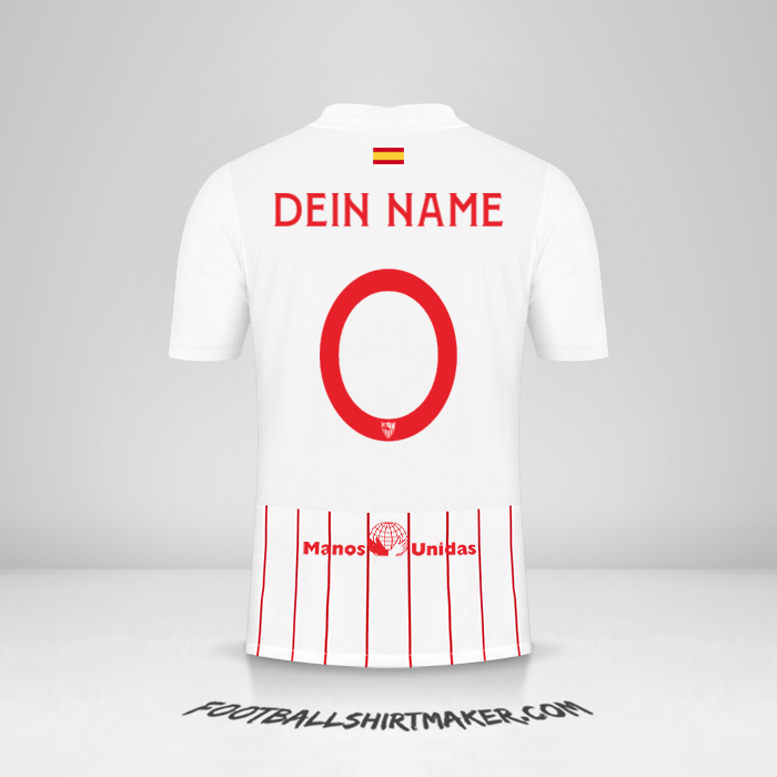 Trikot Sevilla FC Cup 2021/2022 -  dein name - 0