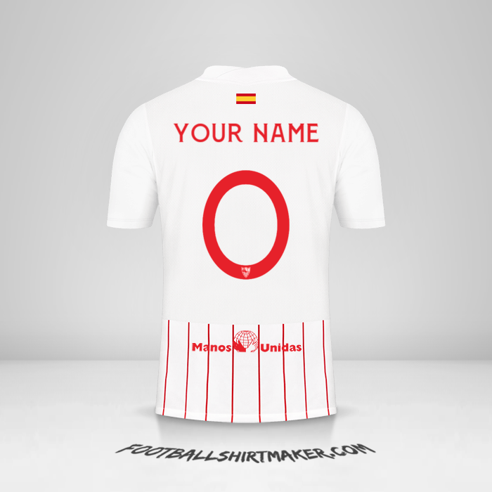 Jersey Sevilla FC Cup 2021/2022 -  your name - 0