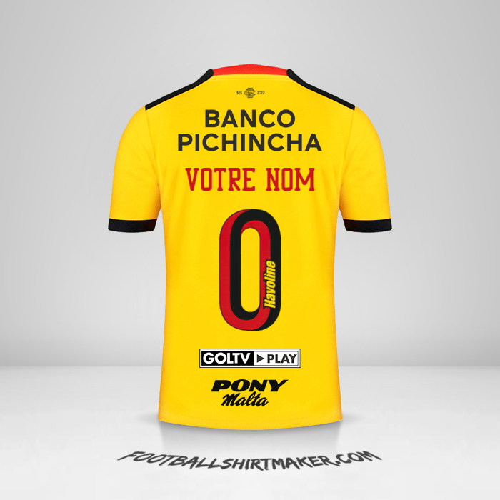 Maillot Barcelona SC 2022 -  votre nom - 0