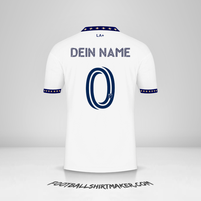 Trikot LA Galaxy 2022/2023 -  dein name - 0