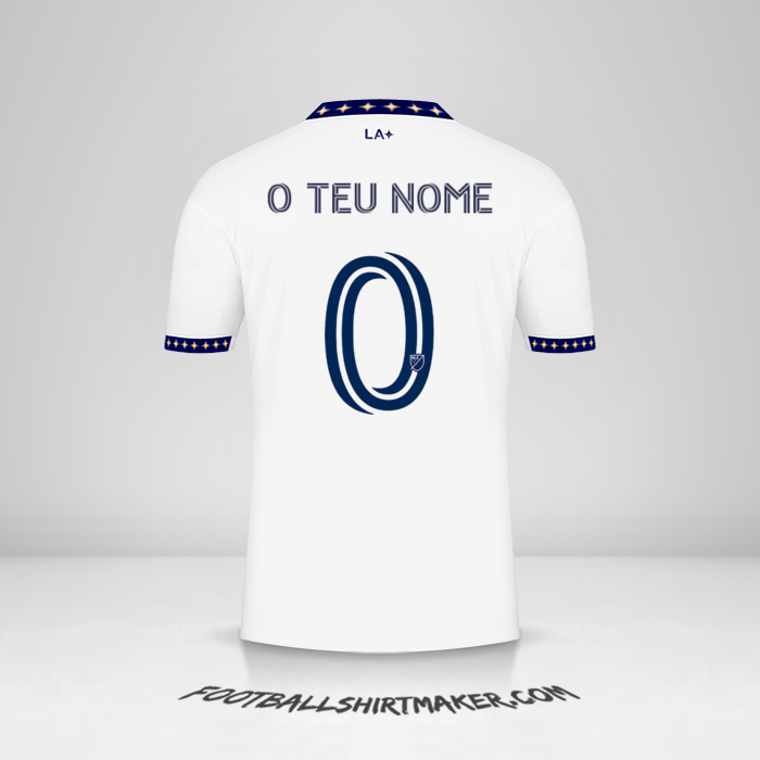 Camisola LA Galaxy 2022/2023 -  o teu nome - 0