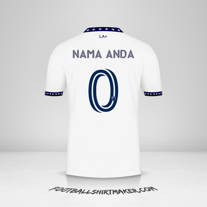 Jersey LA Galaxy 2022/2023 -  nama anda - 0