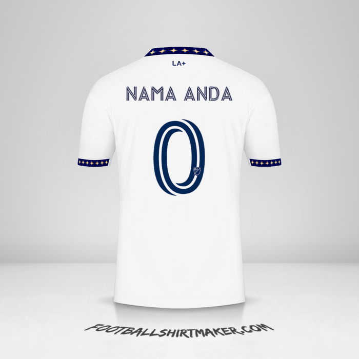 Jersey LA Galaxy 2022/2023 -  nama anda - 0