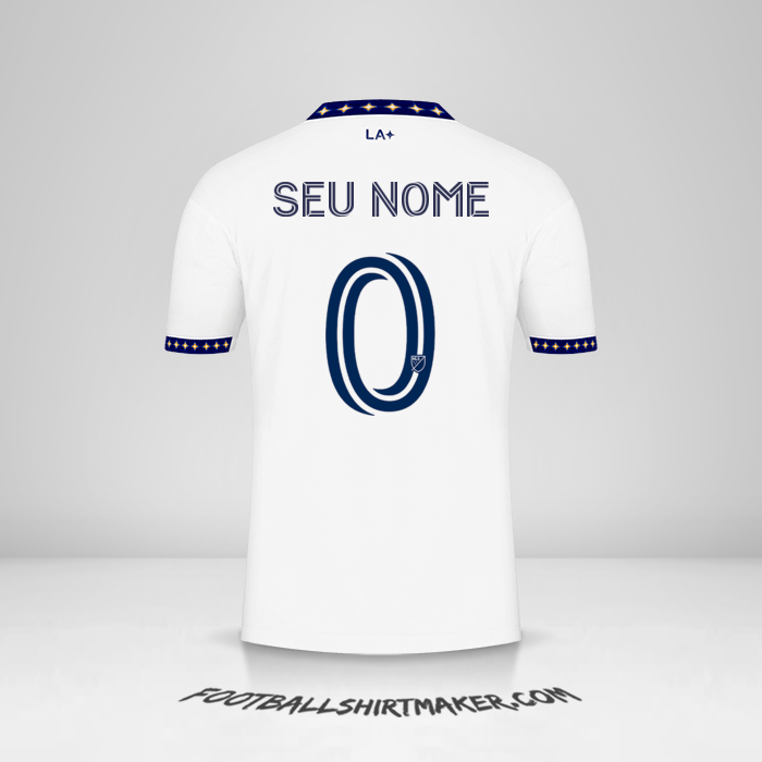 Camisa LA Galaxy 2022/2023 -  seu nome - 0