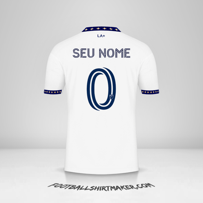 Camisa LA Galaxy 2022/2023 -  seu nome - 0