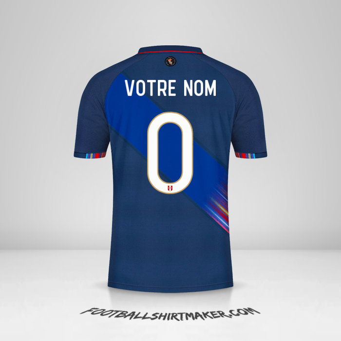 Maillot Pérou 2021/22 II -  votre nom - 0
