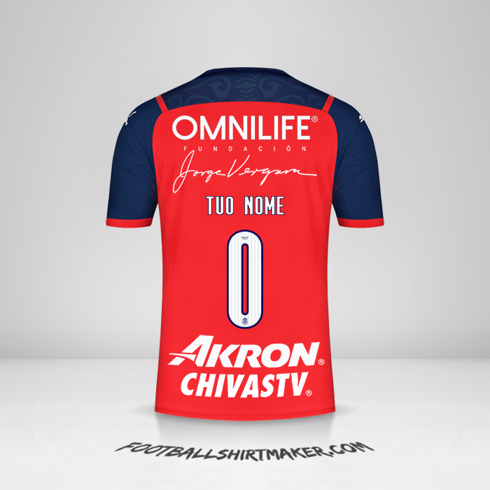 Maglia Guadalajara 2022 III -  tuo nome - 0
