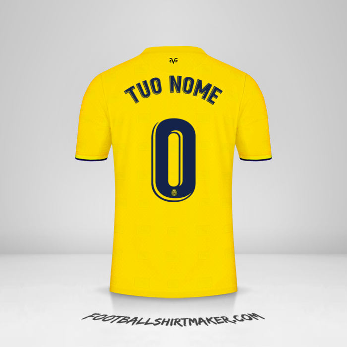 Maglia Villarreal CF 2021/2022 -  tuo nome - 0