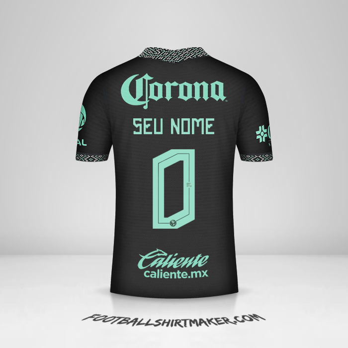Camisa Club America 2022 III -  seu nome - 0