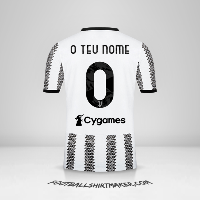 Camisola Juventus FC 2022/2023 -  o teu nome - 0