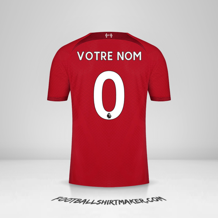 Maillot Liverpool FC 2022/2023 -  votre nom - 0