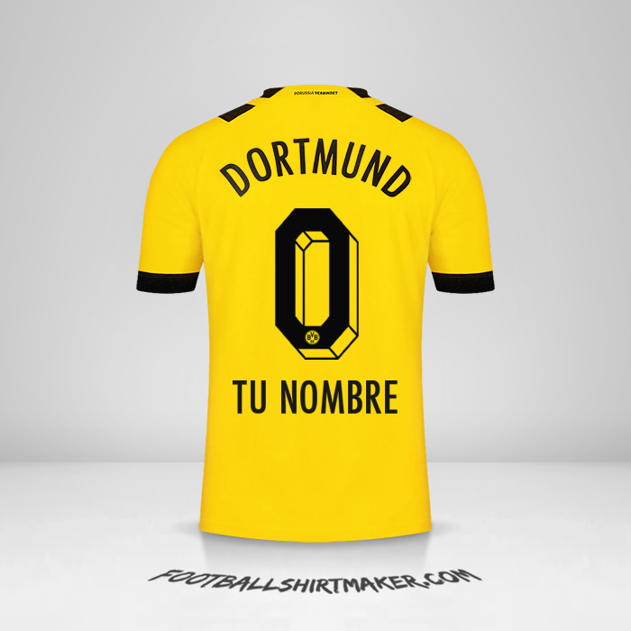 Camiseta Borussia Dortmund 2022/2023 -  tu nombre - 0