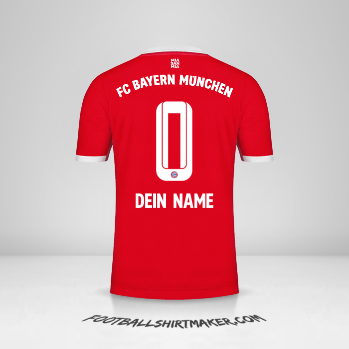 Trikot FC Bayern Munchen 2022/2023 -  dein name - 0