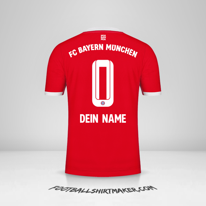 Trikot FC Bayern Munchen 2022/2023 -  dein name - 0