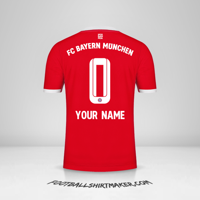 Jersey FC Bayern Munchen 2022/2023 -  your name - 0
