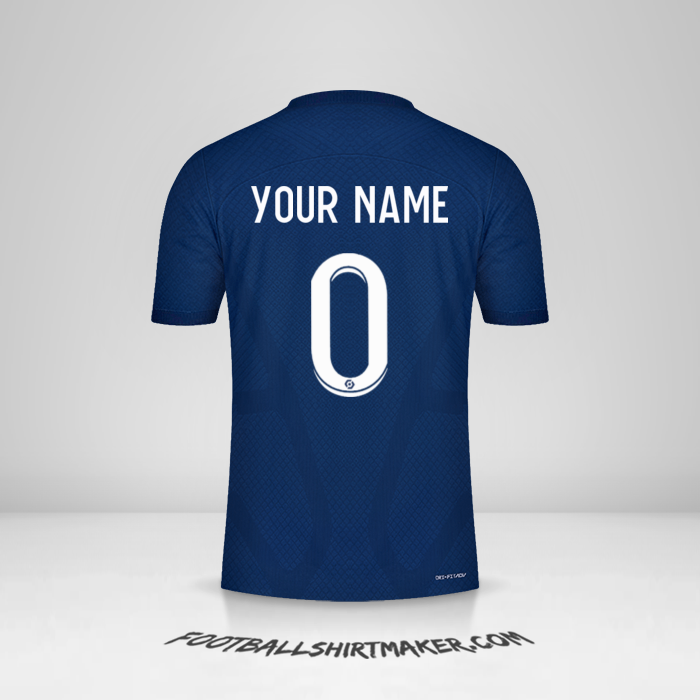 Jersey Paris Saint Germain 2022/2023 -  your name - 0