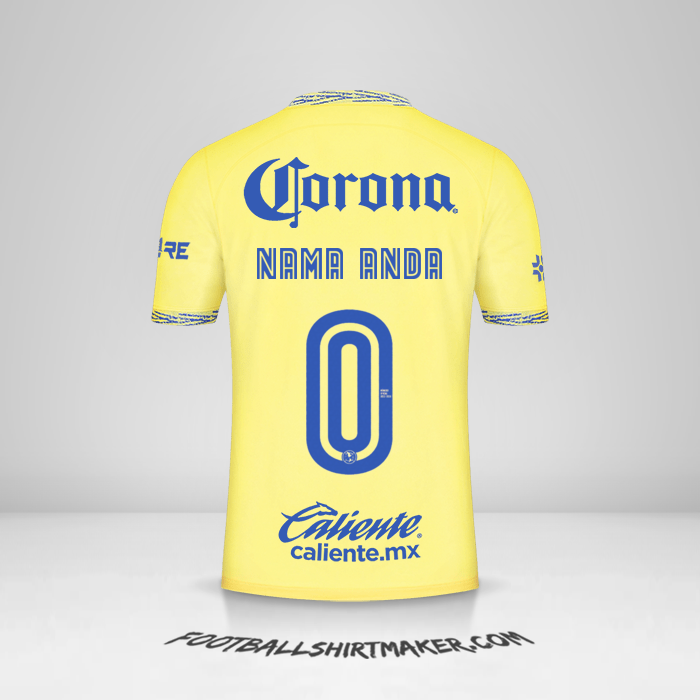 Jersey Club America 2022/2023 -  nama anda - 0