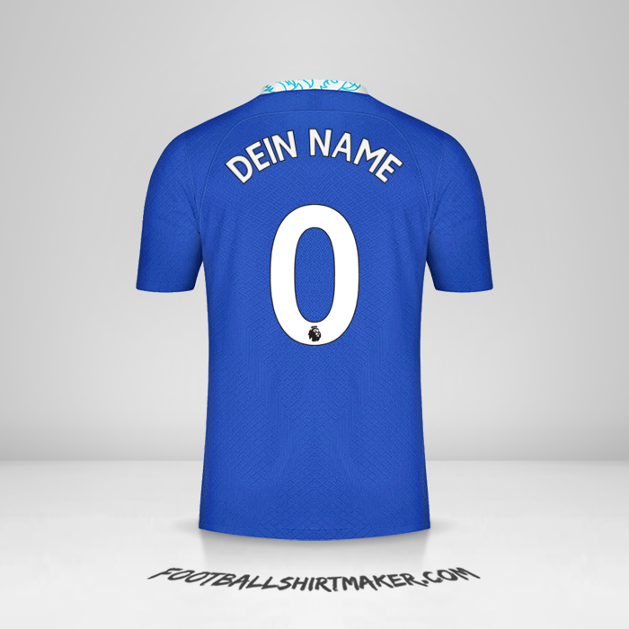 Trikot Chelsea 2022/2023 -  dein name - 0