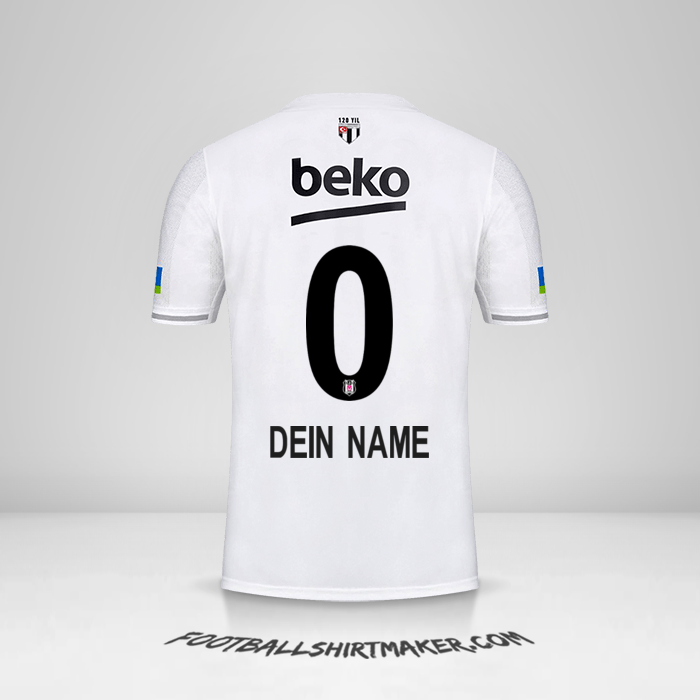 Trikot Besiktas JK 2022/2023 -  dein name - 0