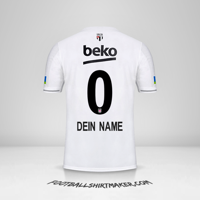 Trikot Besiktas JK 2022/2023 -  dein name - 0