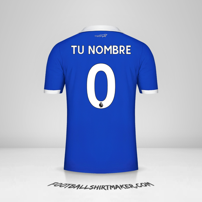 Camiseta Leicester City FC 2022/2023 -  tu nombre - 0