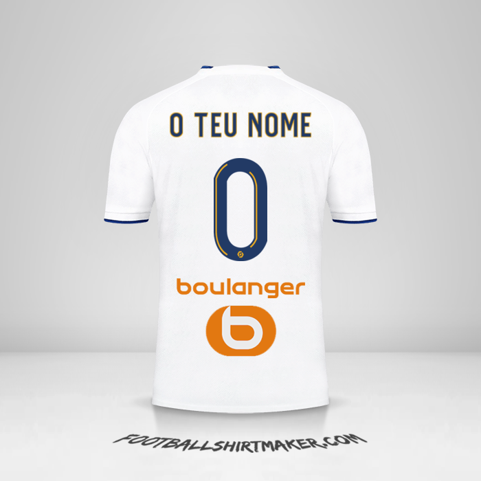 Camisola Olympique de Marseille 2022/2023 -  o teu nome - 0