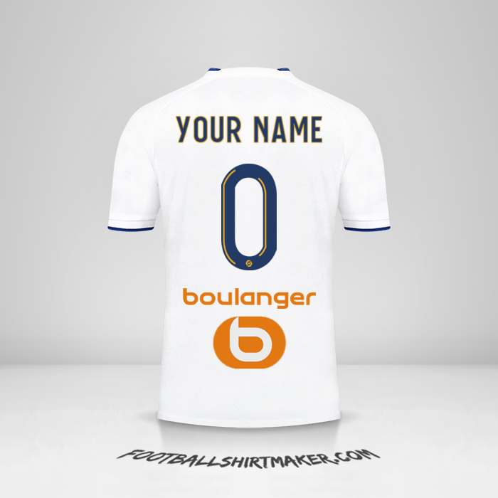 Shirt Olympique de Marseille 2022/2023 -  your name - 0