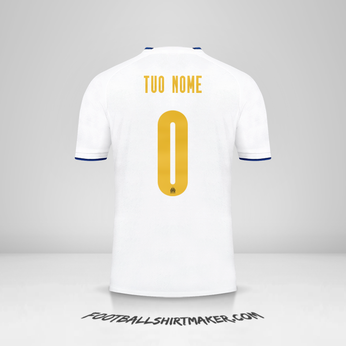 Maglia Olympique de Marseille 2022/2023 Cup -  tuo nome - 0