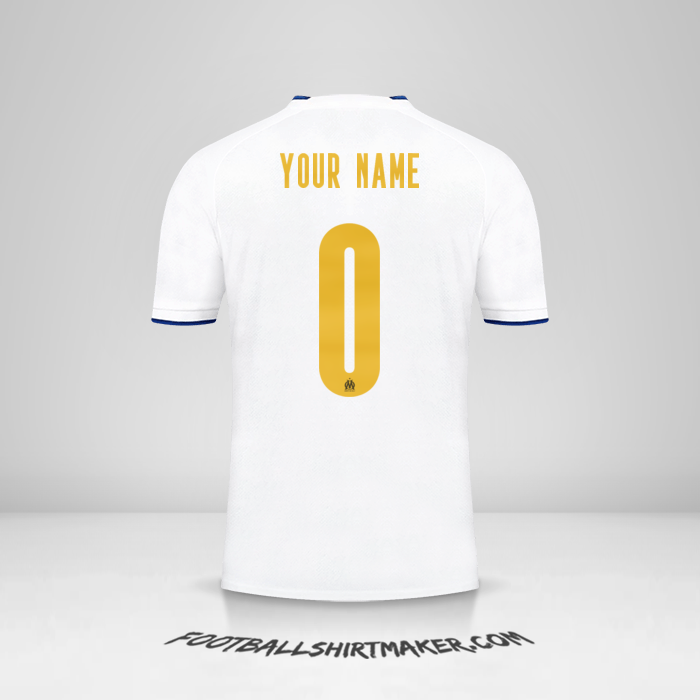 Shirt Olympique de Marseille 2022/2023 Cup -  your name - 0