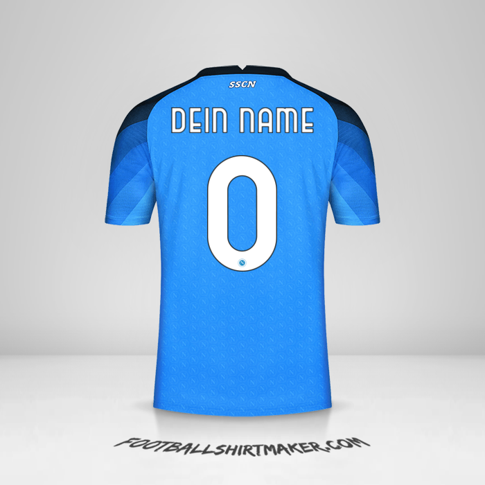 Trikot SSC Napoli 2022/2023 -  dein name - 0