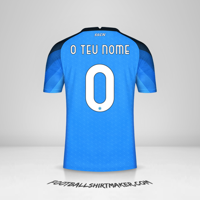 Camisola SSC Napoli 2022/2023 -  o teu nome - 0