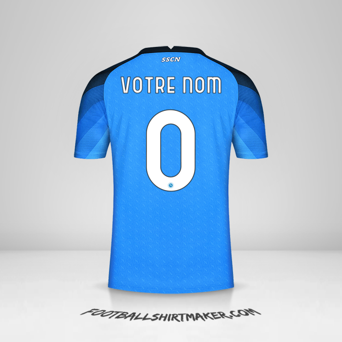 Maillot SSC Napoli 2022/2023 -  votre nom - 0