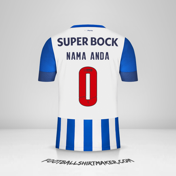 Jersey FC Porto 2022/2023 -  nama anda - 0
