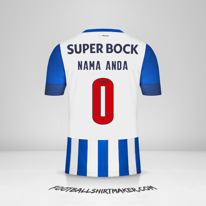 Jersey FC Porto 2022/2023 -  nama anda - 0