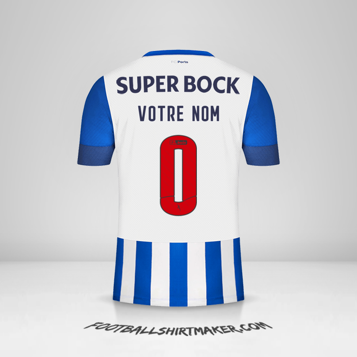 Maillot FC Porto 2022/2023 -  votre nom - 0