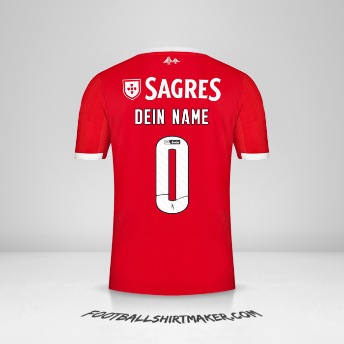 Trikot SL Benfica 2022/2023 -  dein name - 0