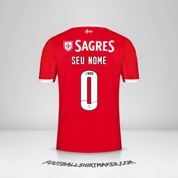 Camisa SL Benfica 2022/2023 -  seu nome - 0