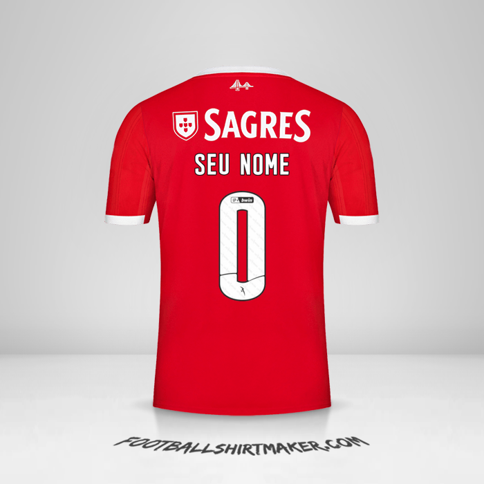 Camisa SL Benfica 2022/2023 -  seu nome - 0